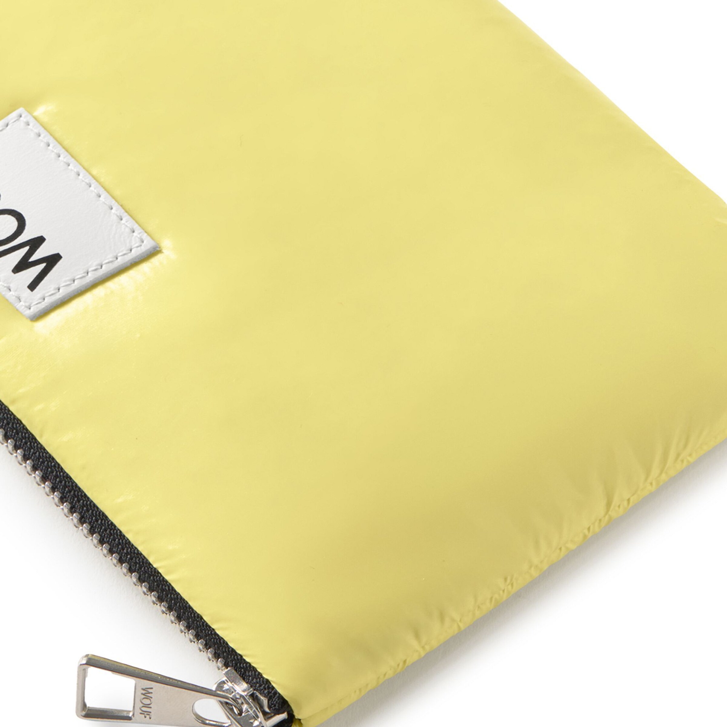 Wouf Clutch 'Glossy' in Geel