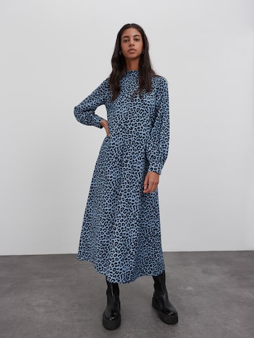 Robe 'Josefine' EDITED en bleu : devant