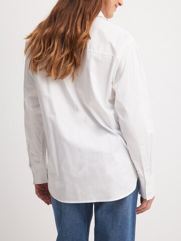 NA-KD Blouse in White