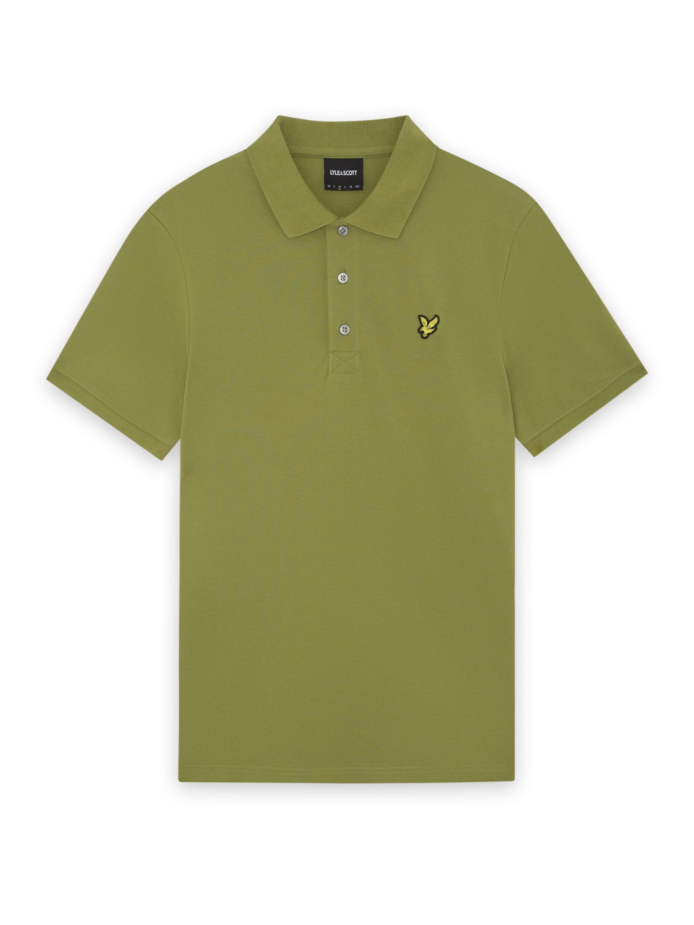 Lyle & Scott Shirt in Groen: voorkant
