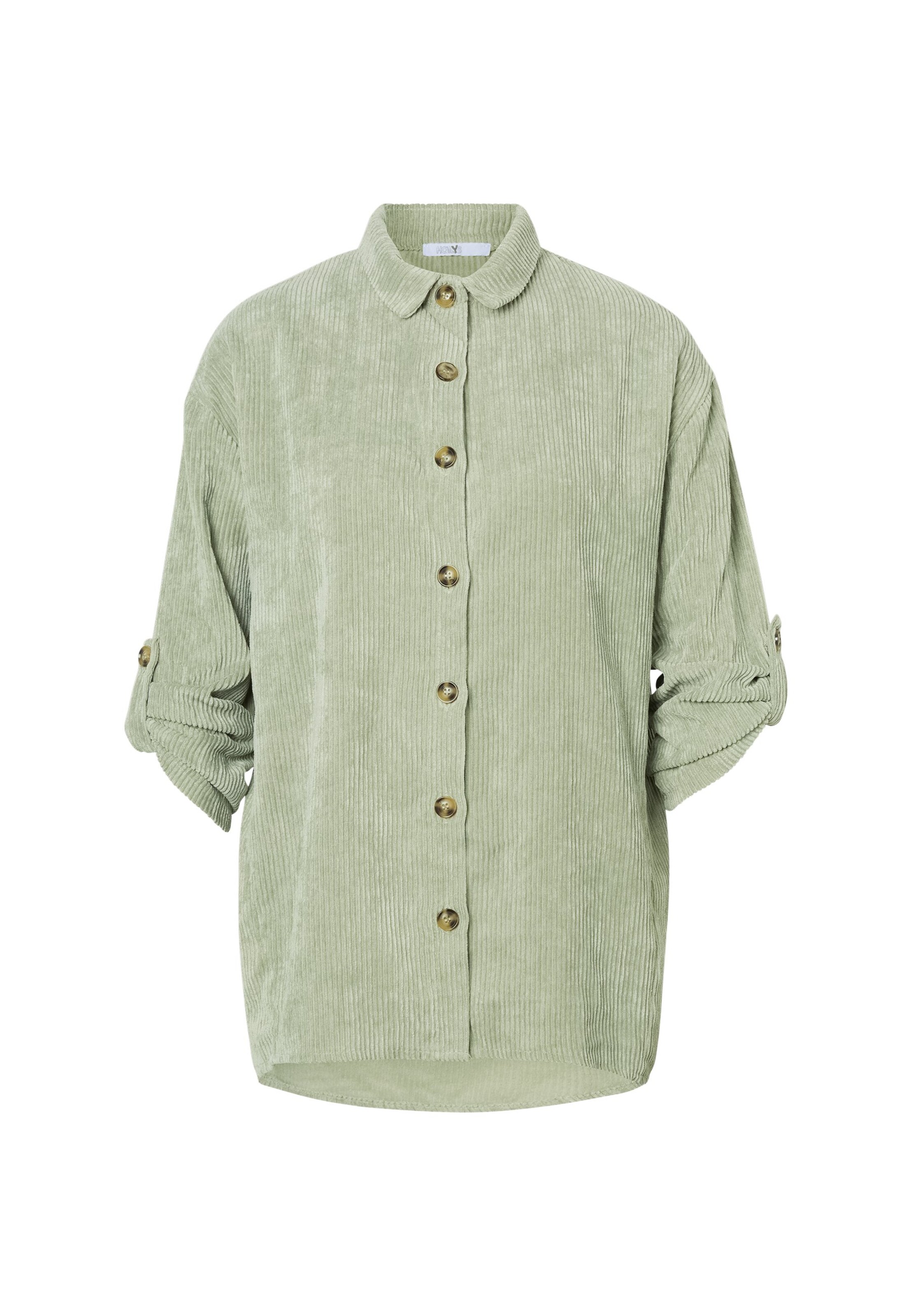 Hailys - Blusa 'Ro44bina' en verde: frente