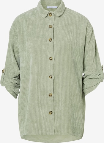 Hailys - Blusa 'Ro44bina' en verde: frente