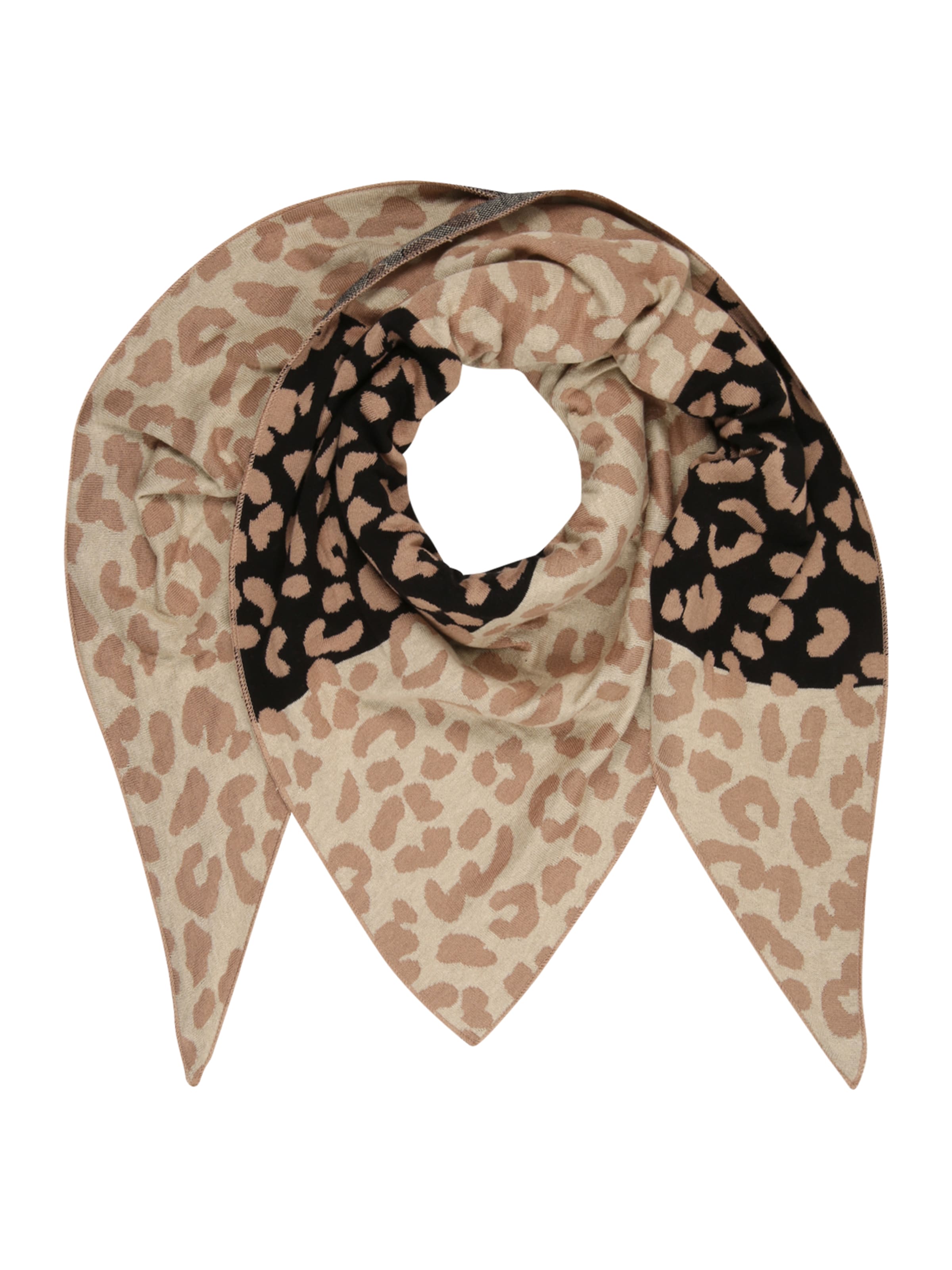 Zwillingsherz Tørklæde i beige: forside