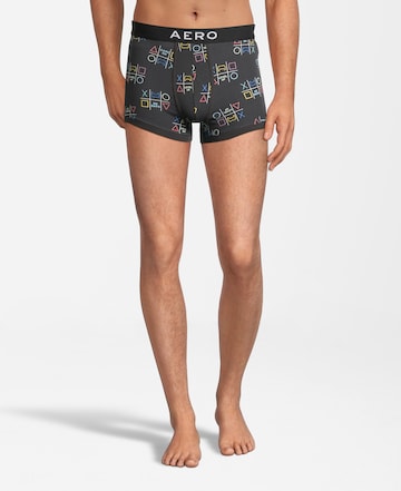 AÉROPOSTALE Boxershorts 'GAME ON' in Grijs: voorkant