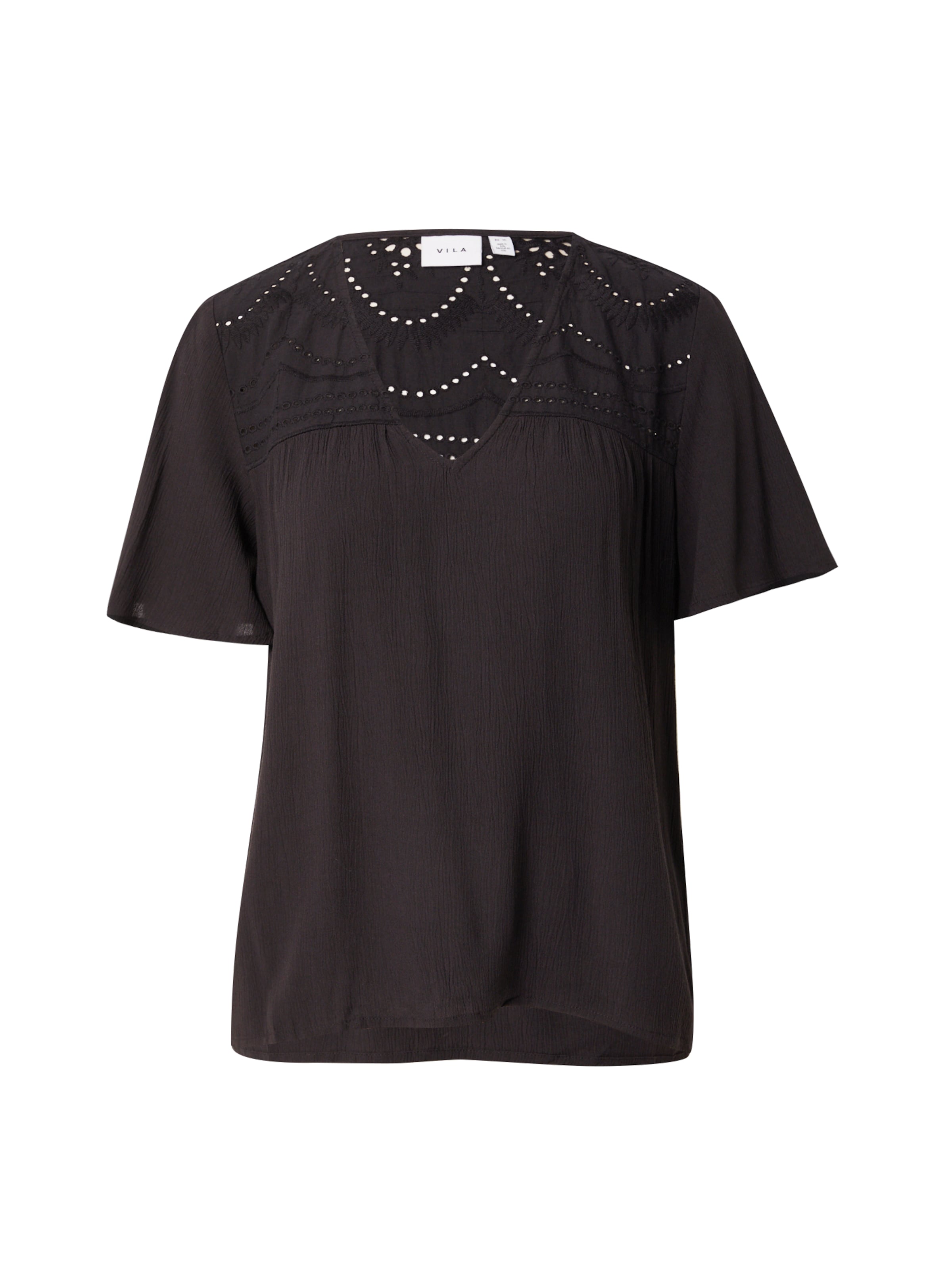 VILA Μπλούζα 'MESA' σε μαύρο: μπροστά