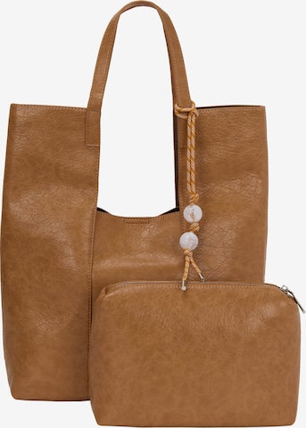 RISATorba za na rame - smeđa boja: prednji dio