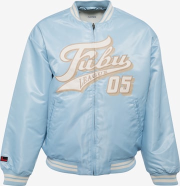 Veste mi-saison FUBU en bleu : devant