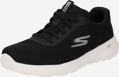 SKECHERS Løbesko 'Bungee' i sort / sølv / hvid, Produktvisning