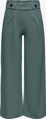 JDYWide Leg/ Široke nogavice Hlače s naborima 'JDYGEGGO' - zelena boja: prednji dio