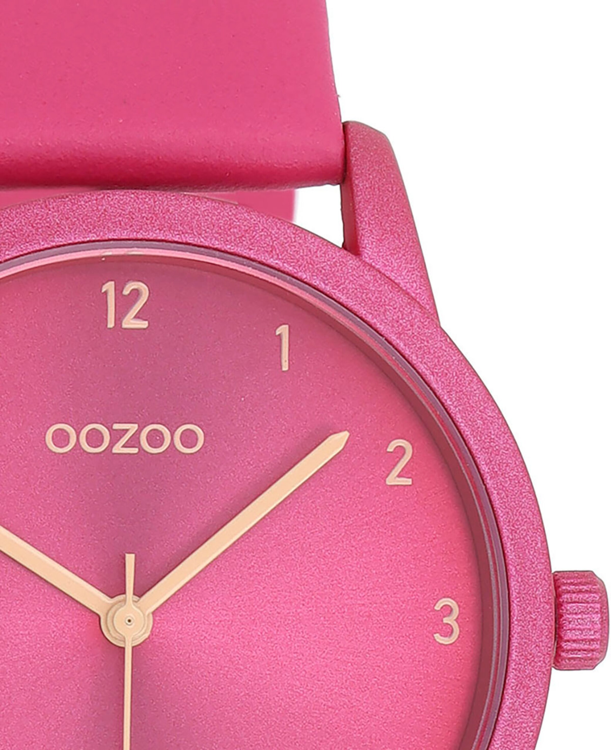OOZOO Analog Watch in Pink