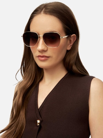 L37 HANDMADE SHOES Solbriller 'GAMMA' i guld