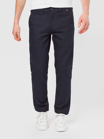 Regular Pantalon chino 'Sherburn' DICKIES en bleu : devant