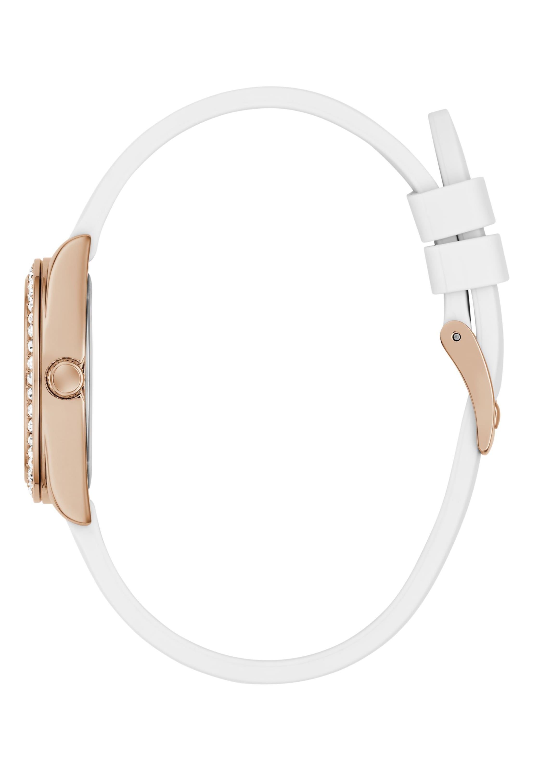 GUESS Analoguhrh 'LUNA' in Weiß