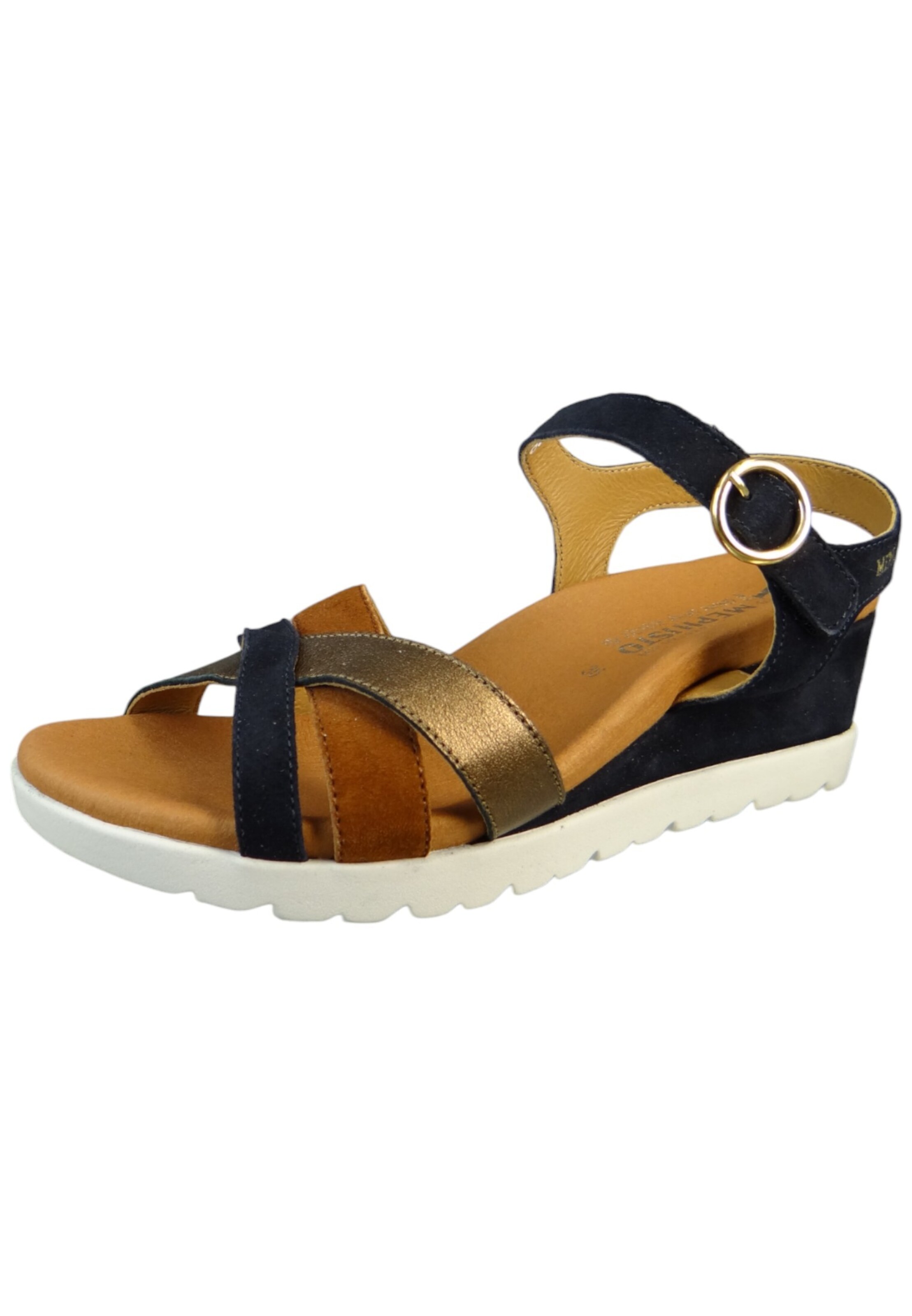 MEPHISTO Sandale in Schwarz: Vorderseite