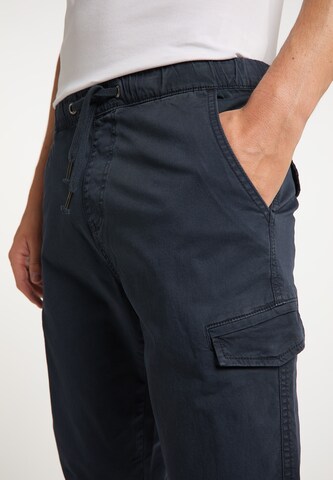 DREIMASTER Tapered Chino 'Watley' in Blauw