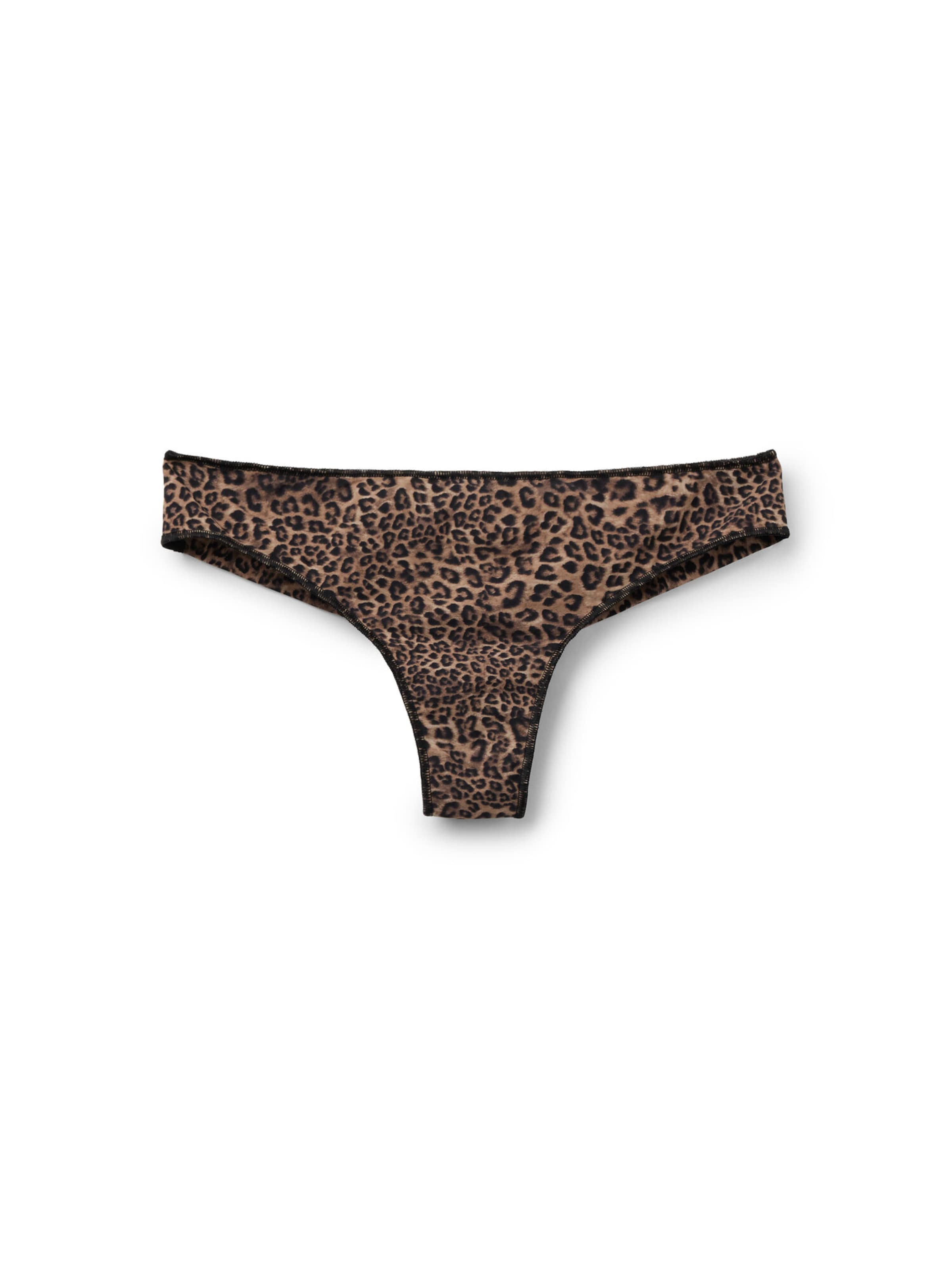 Tezenis Thong in Brown: front