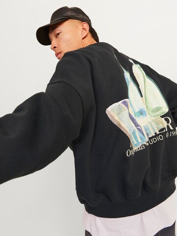JACK & JONES Sweatshirt 'JORBrooklyn' in Schwarz