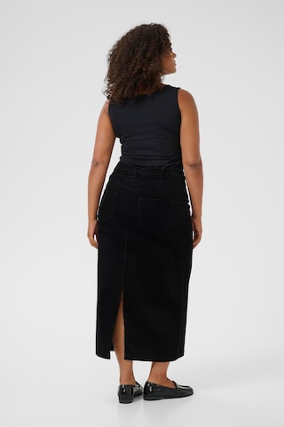 Jupe 'KCKirstin' KAFFE CURVE en noir