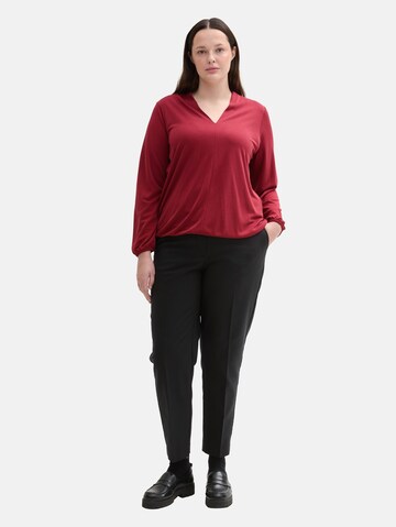 Tom Tailor Women + Shirt in Rot