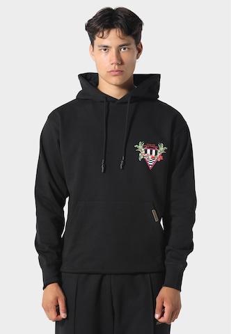 Pas De Monaco Sweatshirt 'Formular' in Black: front