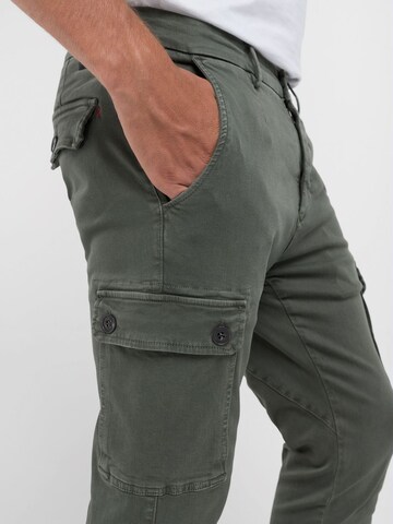 REPLAY Slim fit Cargo Pants in Green