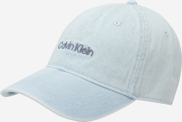 Calvin Klein Jeans Cap in Blau: Vorderseite