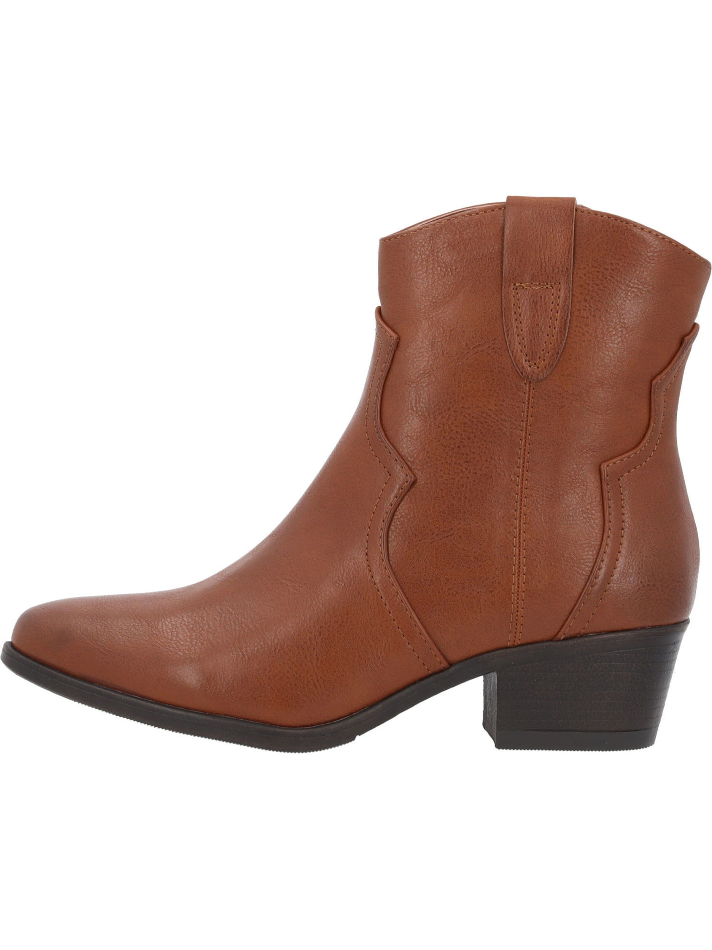 Bottes de cowboy 'Fosela' Palado en marron
