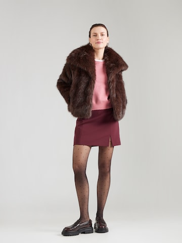 Pullover 'Bir Solid' di NÜMPH in rosa