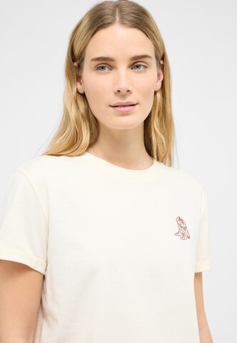 MUSTANG Shirt 'Monroe' in Weiß
