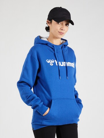 Sweat de sport 'Mover' Hummel en bleu : devant