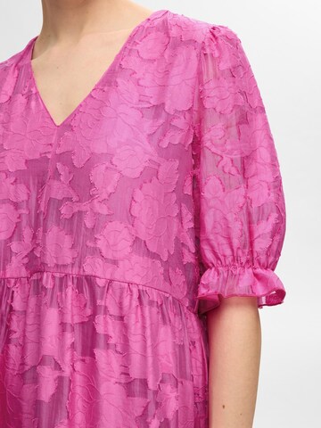 Robe SELECTED en rose