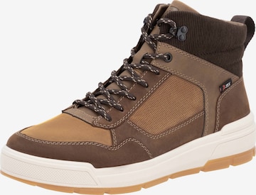Bottines à lacets 'Evolution' Rieker Sport en marron : devant