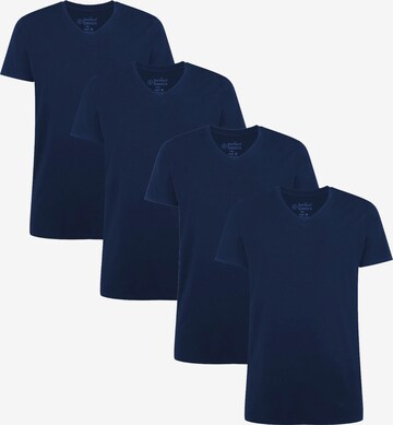 Bamboo basics Undershirt in Blue: front