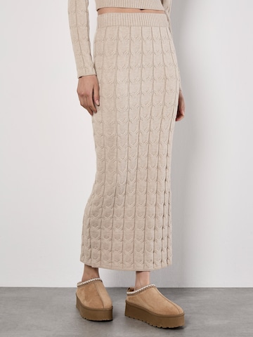 Jupe ' ' Apricot en beige : devant