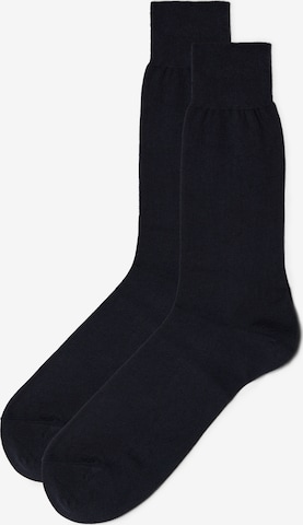 IUMAN Intimissimi Uomo Socken in Blau: Vorderseite