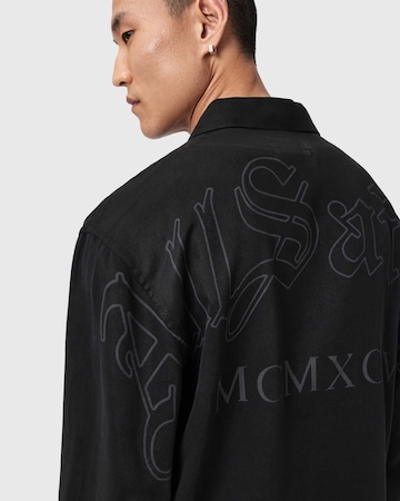 AllSaints Comfort Fit Košeľa 'SOUL' - Čierna
