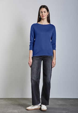 STREET ONE Strickpullover in Blau