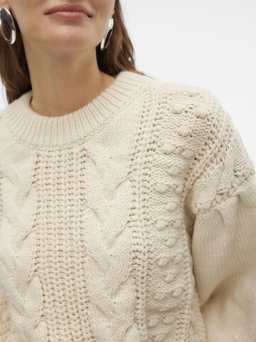 VERO MODA Pullover 'KEYSA' i beige