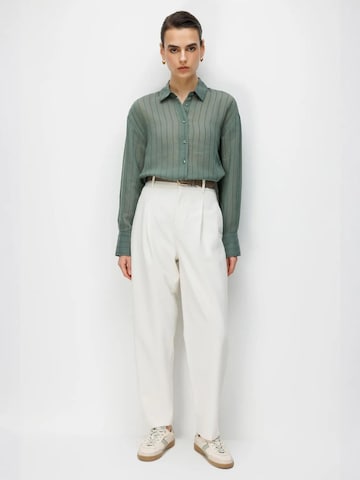 MixRay Bluse in Grün
