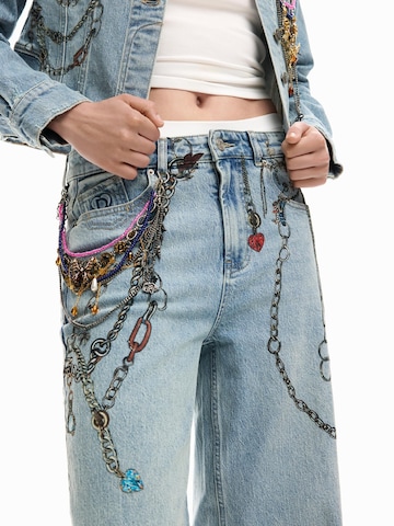 Desigual Regular Jeans in Blau