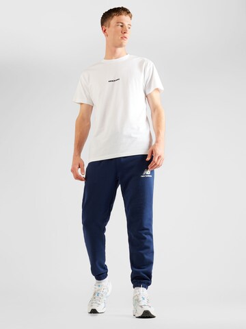 new balance Tapered Broek 'Essentials' in Blauw