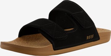 REEF Beach & Pool Shoes 'Cushion Tradewind' in Black: front