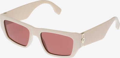 LE SPECS Sonnenbrille 'Measures' in beige / gold / rauchgrau, Produktansicht