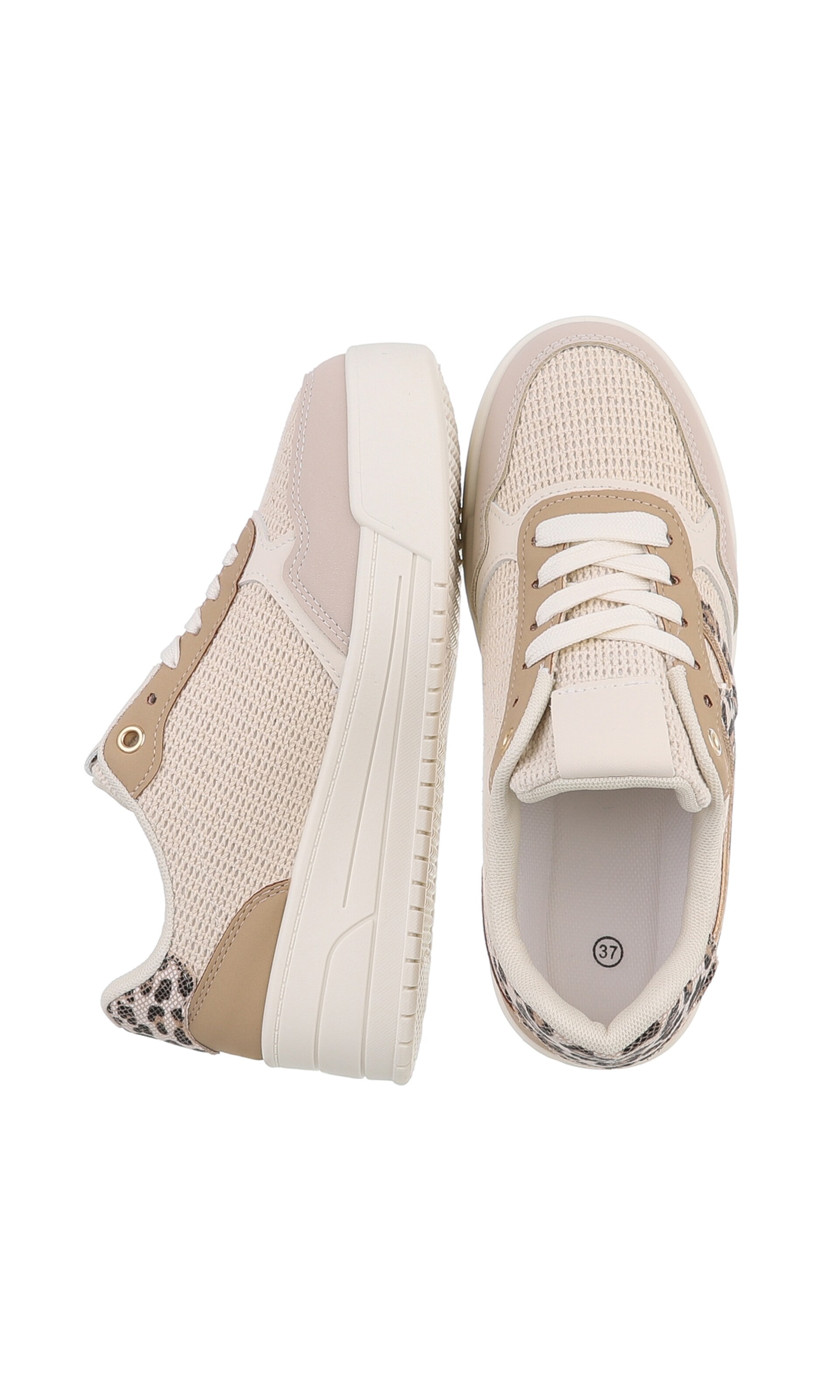 Ital-Design Sneaker in Beige