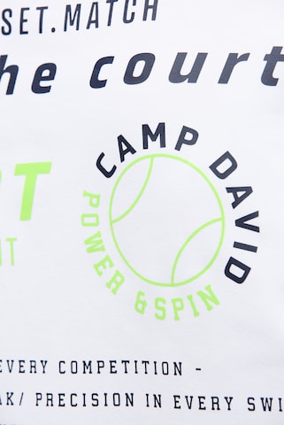 CAMP DAVID Sweatshirt in White