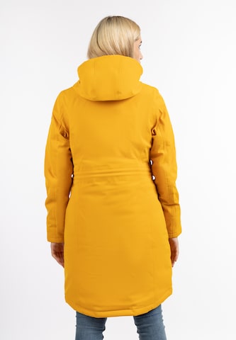 Manteau fonctionnel Schmuddelwedda en jaune