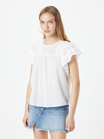 MSCH COPENHAGEN Blouse in Wit: voorkant