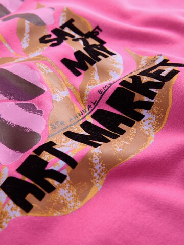 Next Свитшот в Ярко-розовый