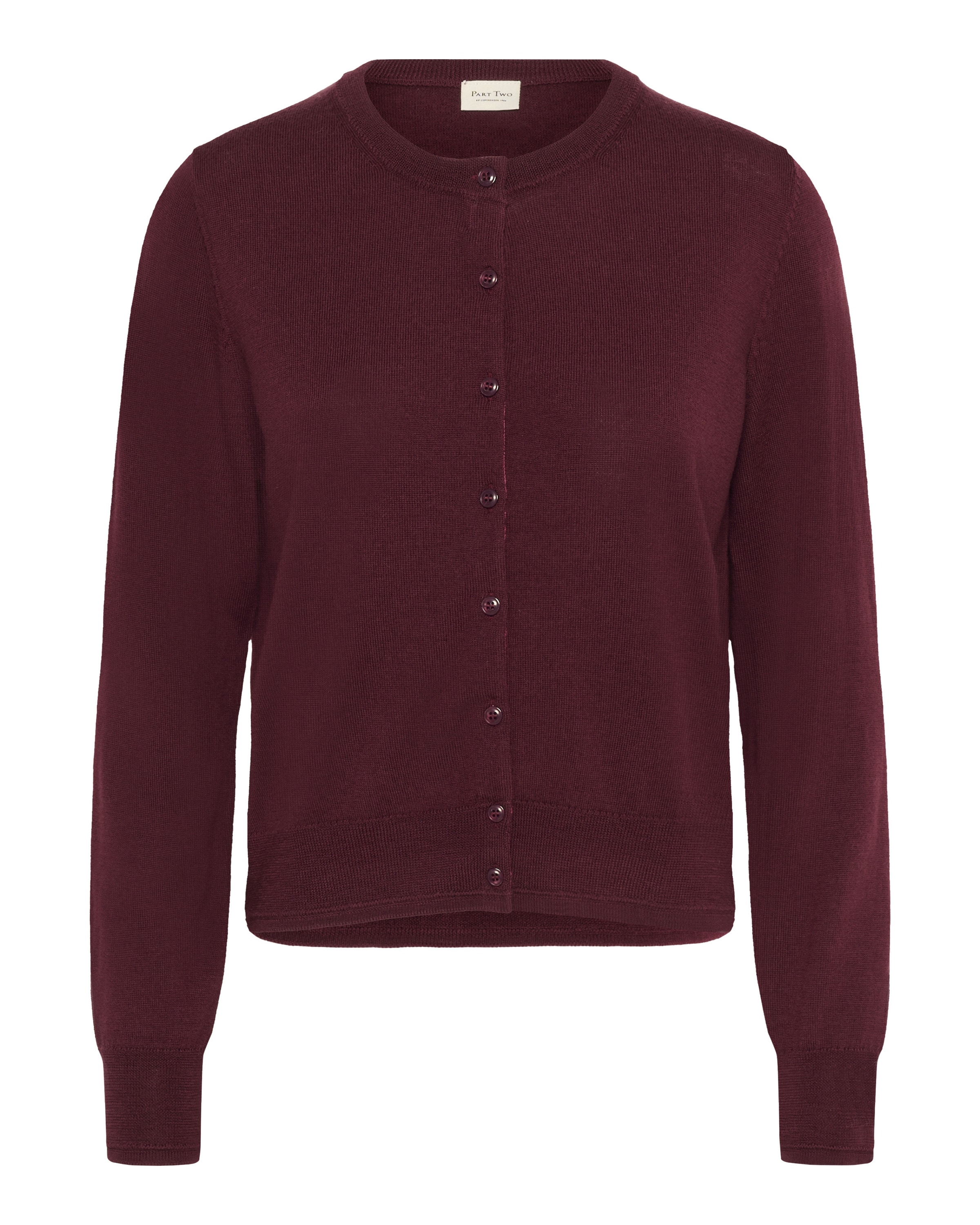 Cardigan 'Noelani ' Part Two en rouge : devant