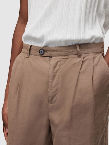 AllSaints Широка кройка Панталон с набор 'ENVIRA' в кафяво